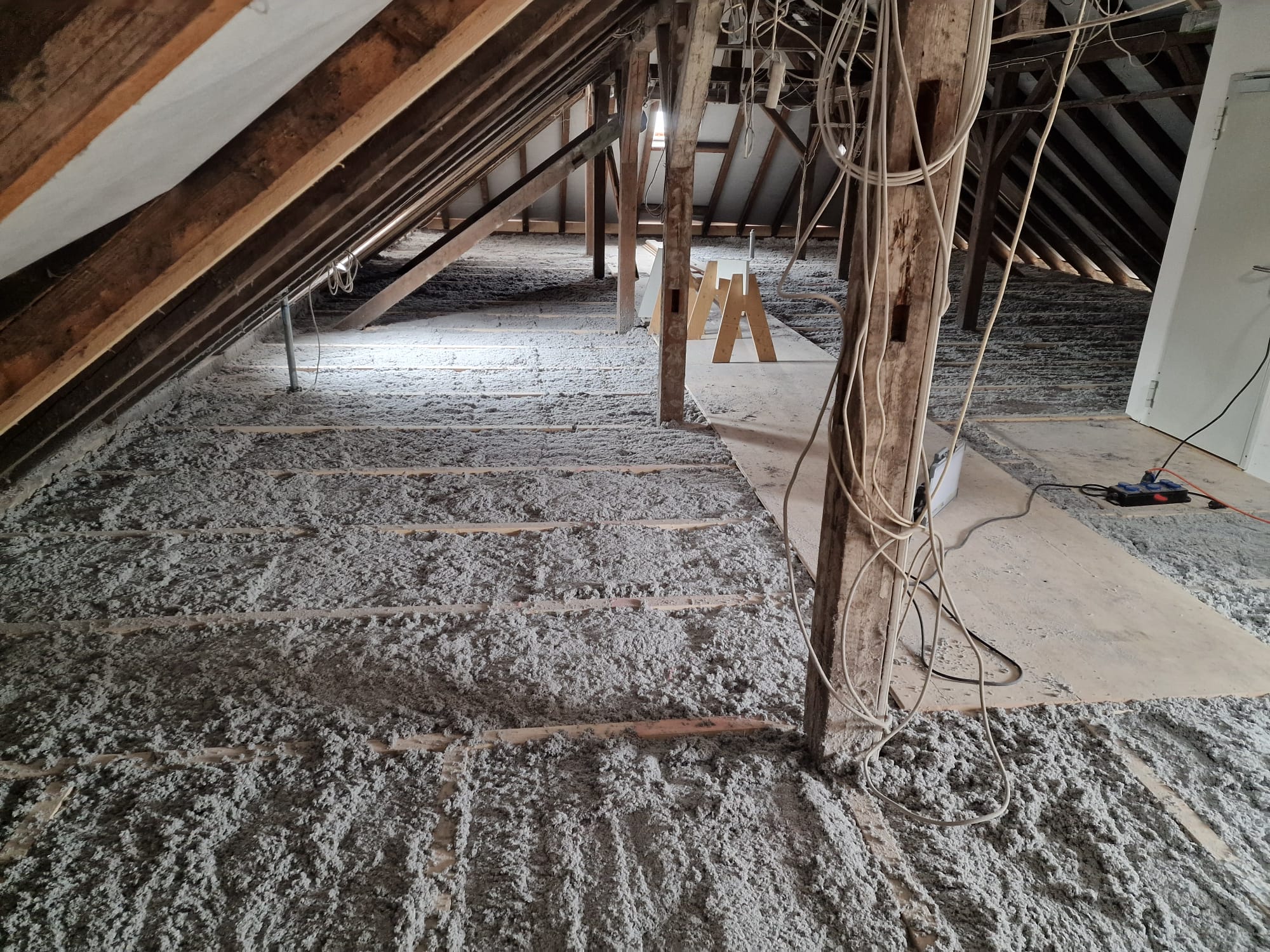 Cellulose isolatie